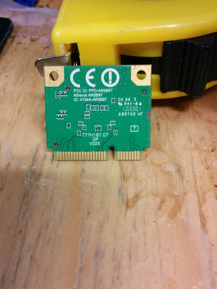 Genuine Internal Wireless Card T77H167 pulled from eMachines E730 Series (NEW80) - Image 1 of 2