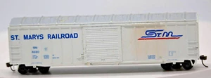 ATLAS TRAINMAN WEATHERED HO SCALE ACF 50'6" BOXCAR-ST. MARYS RAILROAD-4220 1:87 - Picture 1 of 5