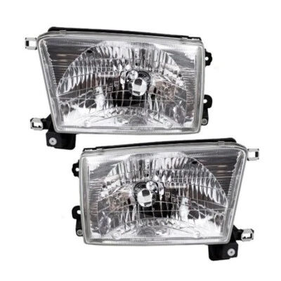 DEPO Halogen Headlight Set For 1999-2002 Toyota 4Runner Driver & Passenger Side - Image 1 of 3