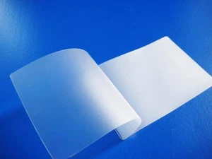 Sacchetti laminati trasparenti trasparenti trasparenti A3 termosigillanti finitura opaca fogli antiriflesso - Foto 1 di 5