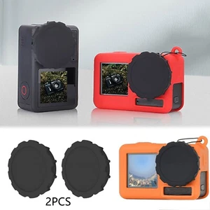 Silicone Sleeve For Action 5 PRO/4/3 Camera Lens Protector Cap Guard Superior - Picture 1 of 8