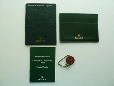 Rolex Daytona Booklet set 4 pezzi - inglese dal 9 al 2011 - - Immagine 1 di 4