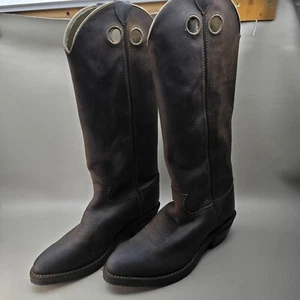 Chippewa Leather Snake Boots Mens Size 10 - Picture 1 of 16