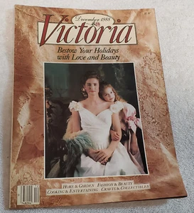 Victoria Magazine December 1988 - Picture 1 of 4