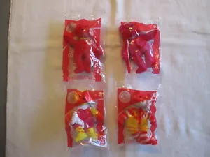 Lot of 4 NWT Ty 2004 TEENIE Beanie Babies 25 Years of happiness - Picture 1 of 11