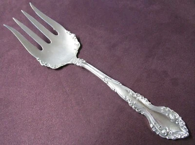 NEW CENTURY 1898 Salad Serving Fork Antique Rogers Silverplate No Monogram - Image 1 of 4