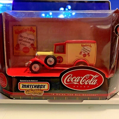 MATCHBOX COLLECTIBLE COCA-COLA SCALE 1:43 1930 FORD MODEL A VALENTINE'S DAY - Image 1 of 4