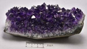 AMETHYST CRYSTAL CLUSTER , FROM URUGUAY P669 - Picture 1 of 7