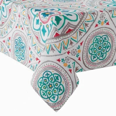 Mantel paraguas con cremallera estampado medallón 70 red alimentaria redonda Foto 1 de 4