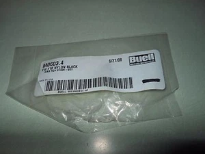 NOS Buell Washer No. 8 X 3/8 Black Nylon VVD Qty. 1 # M0603.4 - Bild 1 von 2