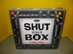 SHUT THE BOX Dice Game Family 4 Way Play Ages 8 up 1 to 4 players New - Picture 1 of 5