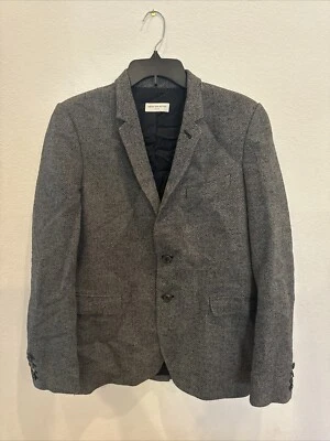 Dries Van Noten Grey Jacket Blazer Size Medium EU 48 Wool Cotton - Image 1 of 4