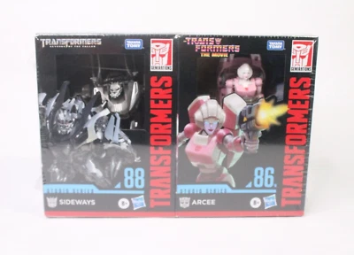 Transformers: Studio Series Deluxe:  Sideways 88 & Arcee 86 (Hasbro) - Image 1 of 3