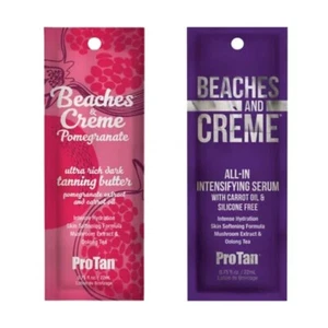 Pro Tan Tanning Sachets 2 x – Intensifying Serum + Pomegranate Ultra Rich dark - Picture 1 of 4