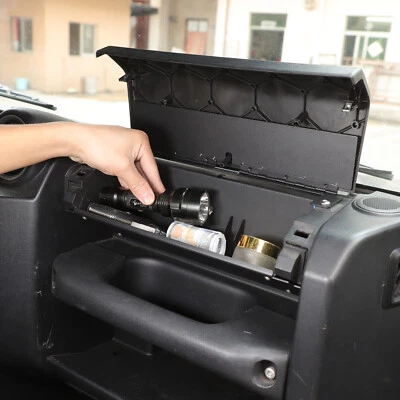 Compartimento de almacenamiento modificado para tablero de pasajeros para Land Rover Defender 2004-2018 Foto 1 de 4