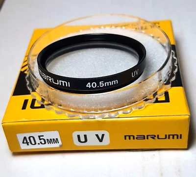 40.5mm UV Precise Glass Lens Filter Japan 40.5 mm Glass Safety 40.5 Marumi OEM - Image 1 of 4