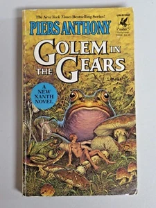 GOLEM IN THE GEARS by Piers Anthony 1986 Del Rey Fantasy Paperback Book 1058 - Bild 1 von 4