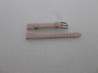 Genuine Michele 12mm  Baby Pink Grosgrain  Watch Band Strap Pre-Owned