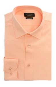 Camisa de vestir de melocotón a medida/calce ajustada para hombre cuello extendido sin arrugas AZAR MAN - Imagen 1 de 1