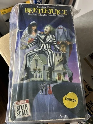 Sideshow Collectibles Beetlejuice 1/6 Scale Action Figure  Never Removed - Image 1 of 4