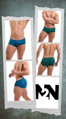 N2N Bodywear Essential Trunk. Teal or Persian Green