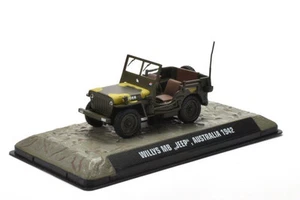 7123-128 Atlas Editions Jeep 1/43 Model Australian Army - Picture 1 of 2