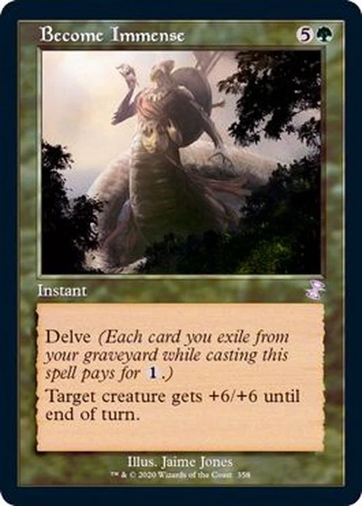 MTG Old Frame Become Immense English [TSR] - Image 1 of 1