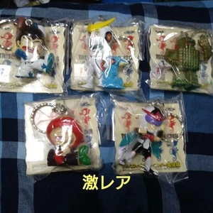 Tatsunoko Characters Keychain Set of 5 New Human Casshan Funder Collectible - Picture 1 of 7