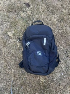 Neu Thule Sweden Achiever 15" College, Reise, Arbeit, Laptop schwarz Rucksack Logo - Bild 1 von 4
