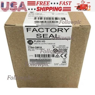 AB 1794-OM16 New IN BOX Flex 16 Point Digital Output Module Fast Shipping - Image 1 of 4