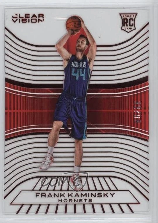 2015-16 Panini Clear Vision Rookies Red /99 Frank Kaminsky #100 Rookie RC - Image 1 of 2