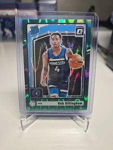 2025 Donruss Rated Rookie Tob Dillingham Green Wave No. 259 - Picture 1 of 2