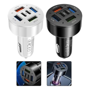 Pour Charge Efficace Adaptateur Voiture DC 12V-24V Plusieurs Protocoles de Charg - Photo 1 sur 16