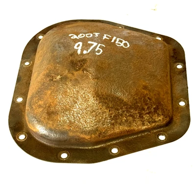 2003 FORD F150 REAR DIFFRENTIAL 9.75" 373 GEAR COVER PLATE USED - Image 1 of 4