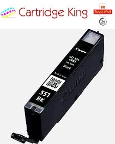 Canon CLI-551 Printer Ink Cartridge Black - eco friendly - Image 1 of 4