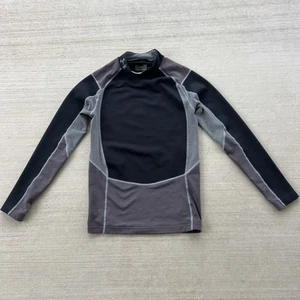 Under Armour ColdGear Kompressionsshirt Herren L schwarz grau langarm Mock - Bild 1 von 5