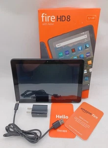 Tablet Amazon Fire HD 8 con Alexa - Pantalla HD 8" 10ª Generación - 32 GB - Completa con Caja - Imagen 1 de 4