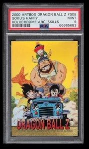 2000 Artbox Goku's Happy Family PSA 9 English #S08 Holochrome Arc. Skills - Picture 1 of 2