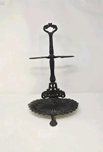 Vintage Royal Gusseisen Handtuch Seifenhalter Ablage Bad Muschel Design Rustikal - Bild 1 von 7