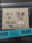 Greenland 1945 Danmark BEFRIET Overprint vf used set on cover very rare!!! TOP!