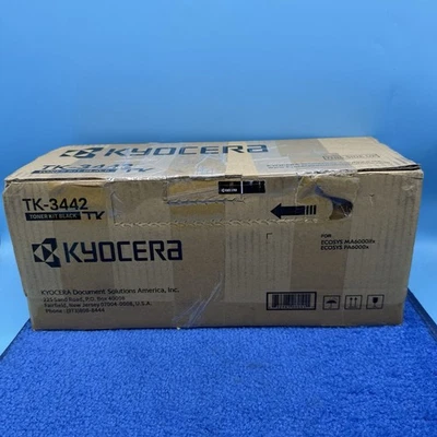 Cartucho de toner preto genuíno Kyocera TK-3442 - Caixa feia - Imagem 1 de 4