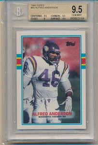 1989 Topps Alfred Anderson (#85) BGS9.5 BGS - Picture 1 of 2