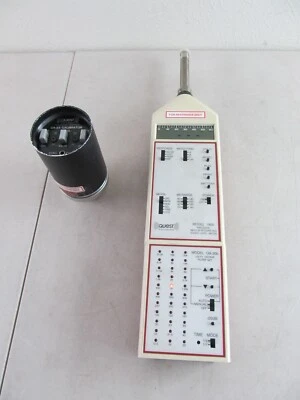 Medidor de nivel de sonido integrado Quest Technologies 1800 con OB-300 y CA-22 Cal. Foto 1 de 4