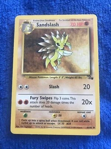 Sandslash 41/62 Fossil Regular - Bild 1 von 2