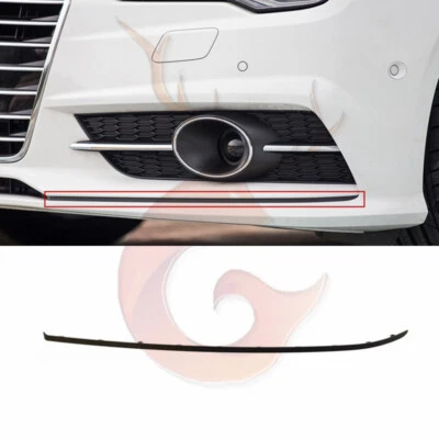Parachoques delantero izquierdo moldura inferior para Audi A7 S-Line S7 2016-2018 Foto 1 de 4