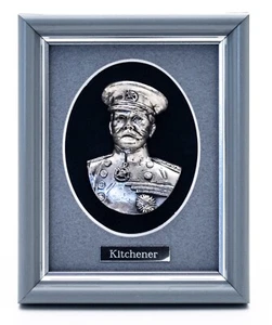 Great Military Leaders, Lord Kitchener. Wall Plaque, Royal Hampshire Art Foundry - Picture 1 of 5