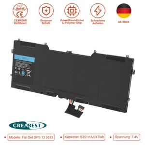 6351mAh 3H76R Akku Für Dell XPS 12 9Q23 9Q33 13 L321X L322X PKH18 Y9N00 489XN DE - Photo 1/12