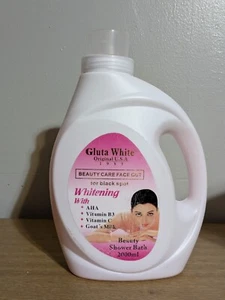 Gluta White beauty Care face out dark spots goat milk shower bath .2000ml - Picture 1 of 4