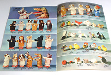 STEIFF Realistic Plush Animals Catalog KE 61 62 Brochure Authentic Vintage
