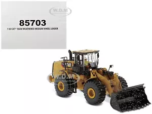 CAT CATERPILLAR 966M WHEEL LOADER "WEATHERED" 1/50 MODEL DIECAST MASTERS 85703 - Picture 1 of 6